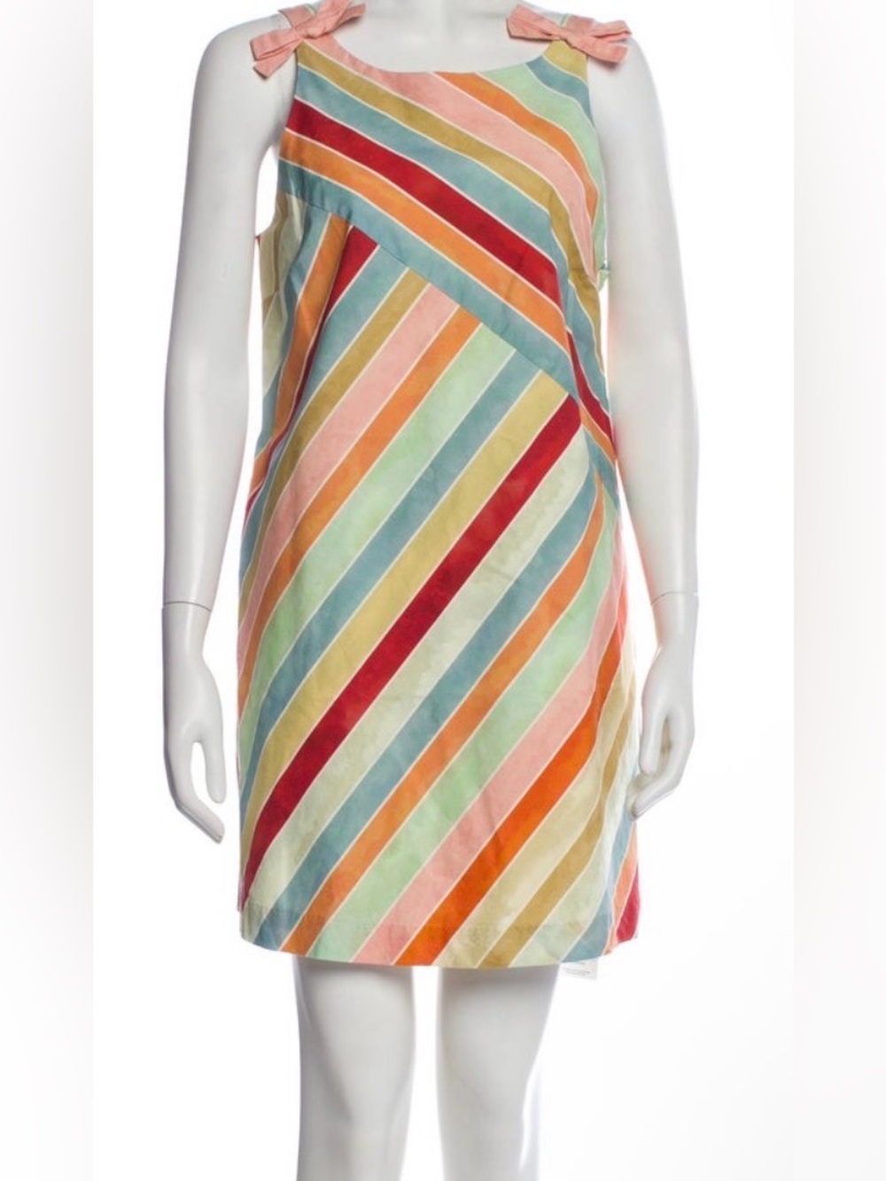 Mestiza Multicolor Striped Sleeveless Dress